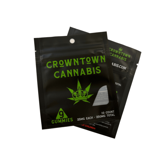 CROWNTOWN CANNABIS | Δ DELTA-9 GUMMIES | BLUE RAZ - Crowntown Cannabis