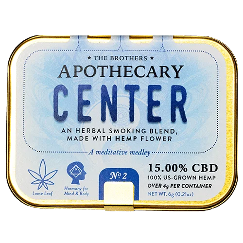 APOTHECARY BROTHERS SMOKING BLEND | CENTER - CHARLOTTE CBD