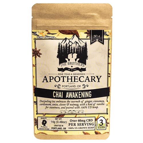 APOTHECARY CBD HEMP TEA | CHAI AWAKENING - CHARLOTTE CBD