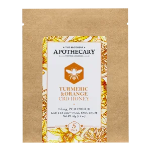 APOTHECARY BROTHERS | ORANGE  TURMERIC | HONEY PACK - CHARLOTTE CBD