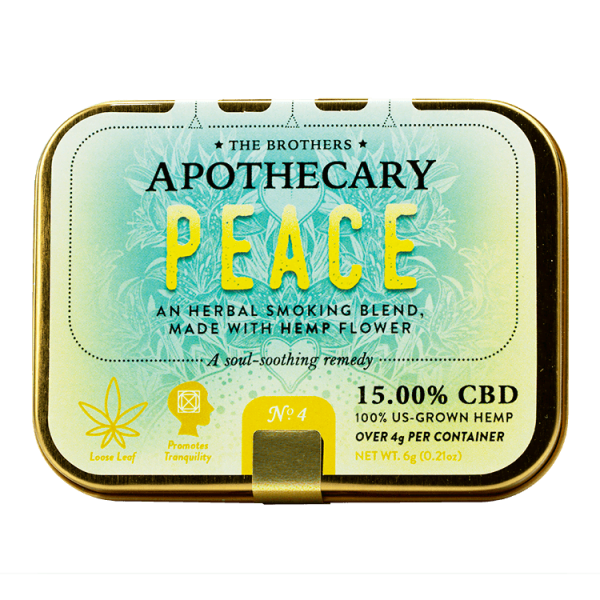 APOTHECARY BROTHERS SMOKE BLEND | PEACE - CHARLOTTE CBD
