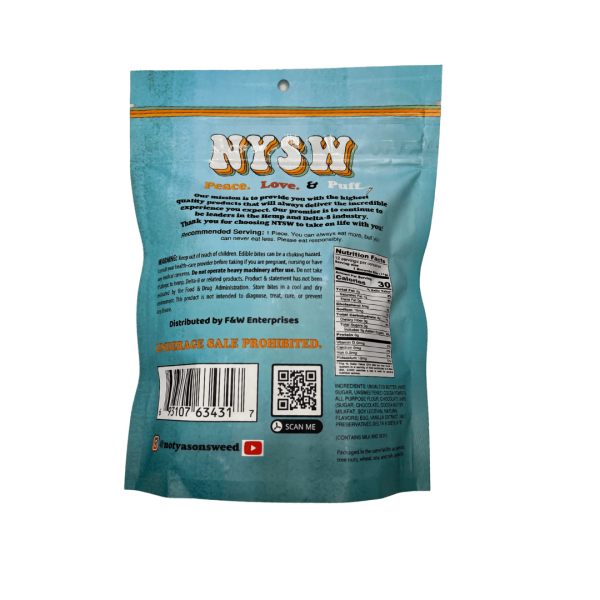 NOT YOUR SON'S WEED BROWNIE BITES | DELTA 8 | 600MG - Crowntown Cannabis
