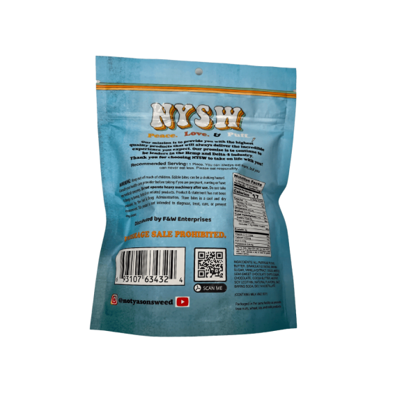 NOT YOUR SON'S WEED COOKIE BITES | DELTA 8 | 600MG - Crowntown Cannabis