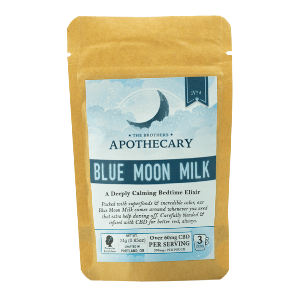 APOTHECARY BROTHER CBD LATTE | BLUE MOON MILK - CROWNTOWN CANNABIS