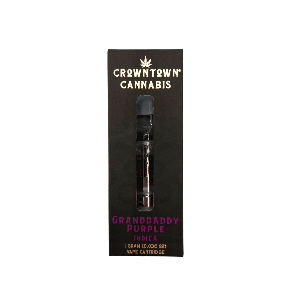 CROWNTOWN CANNABIS | VAPE CART | DELTA 8 | 1 GRAM | GRANDDADDY 