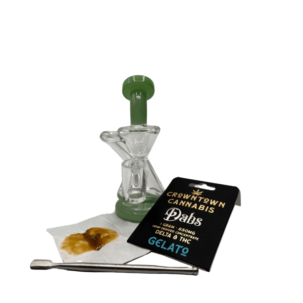 CROWNTOWN CANNABIS DAB WAX | DELTA 8 | 1 GRAM | GELATO - Crowntown Cannabis