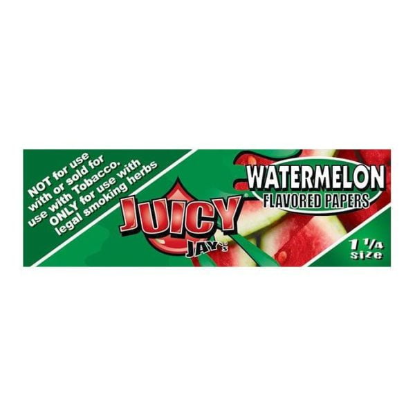 JUICY JAY’S ROLLING PAPERS | 1¼ | WATERMELON - CHARLOTTE CBD