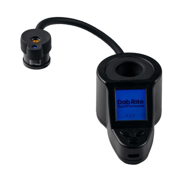 DAB RITE DIGITAL IR THERMOMETER | BLACK - CHARLOTTE CBD