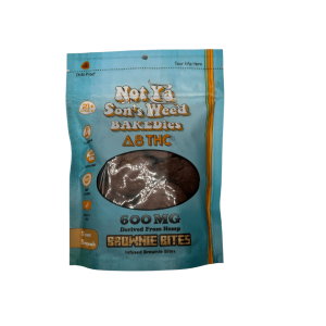 NOT YOUR SON'S WEED BROWNIE BITES | DELTA 8 | 600MG - Crowntown Cannabis