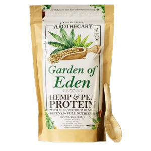 APOTHECARY BROTHERS | GARDEN OF EDEN HEMP & PEA PROTEIN POWDER - CHARLOTTE CBD