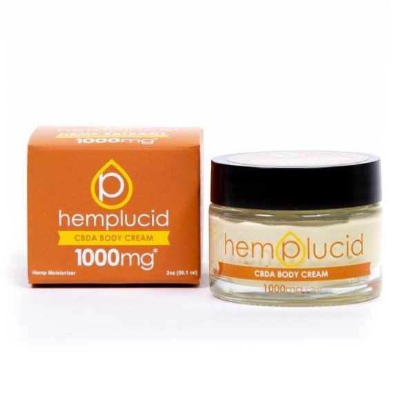 HEMPLUCID BODY CREAM | CBDA | 1000MG - CHARLOTTE CBD