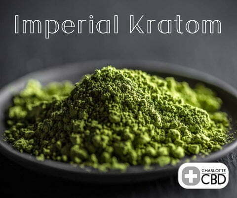 imperial kratom powder in a bowl