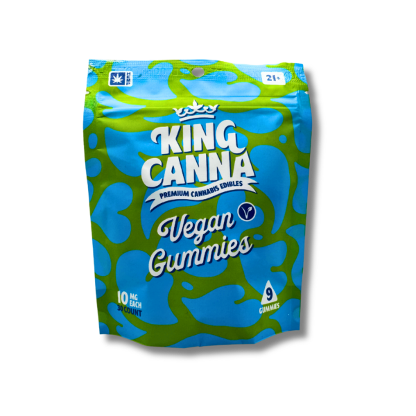 King Canna | Gummies | Delta 9 | Vegan | 30 Count | 300mg