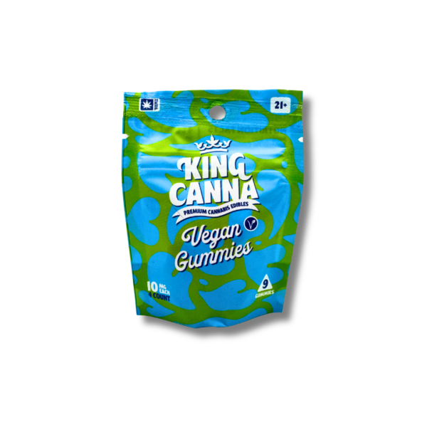 King Canna | Gummies | Delta 9 | Vegan | 4 Count | 40mg