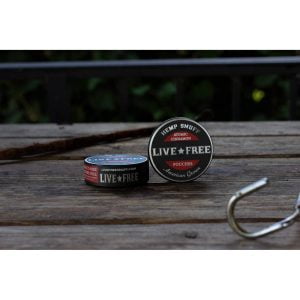 LIVE FREEE HEMP SNUFF POUCHES | ATOMIC CINNAMON - CHARLOTTE CBD