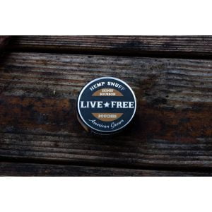 LIVE FREE HEMP SNUFF POUCHES | HONEY BOURBON - CHARLOTTE CBD