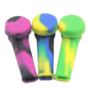 LUV BUDS | COMPACT SILICONE HAND PIPE w/ LID | | SMALL | ASSORTED COLORS - Crowntown Cannabis