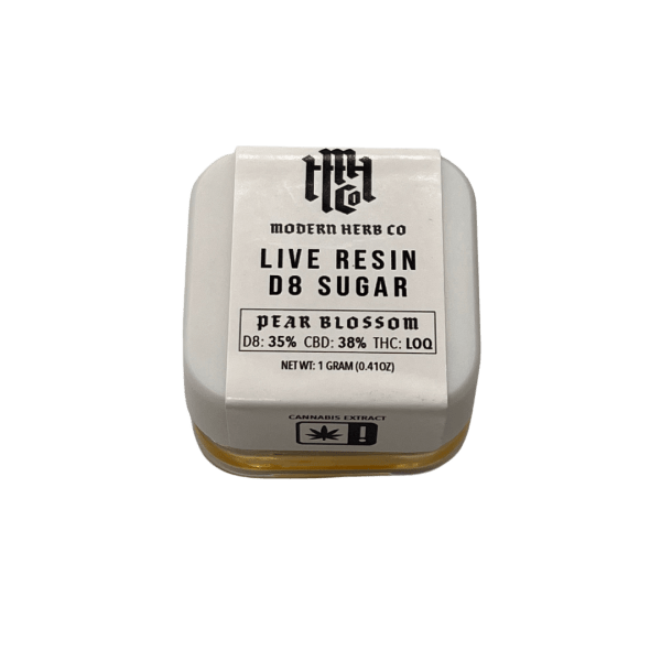 MODERN HERB CO | DELTA 8 | LIVE RESIN | SUGAR DABS | PEAR BLOSSOM - Crowntown Cannabis