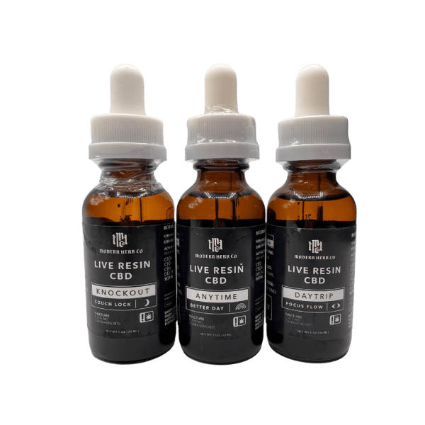 MODERN HERB CO | TINCTURE | CBD | LIVE RESIN | ANYTIME | BETTER DAY - CROWNTOWN CANNABIS
