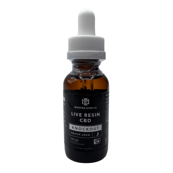 MODERN HERB CO | TINCTURE | CBD | LIVE RESIN | KNOCKOUT | COUCH LOCK - CROWNTOWN CANNABIS