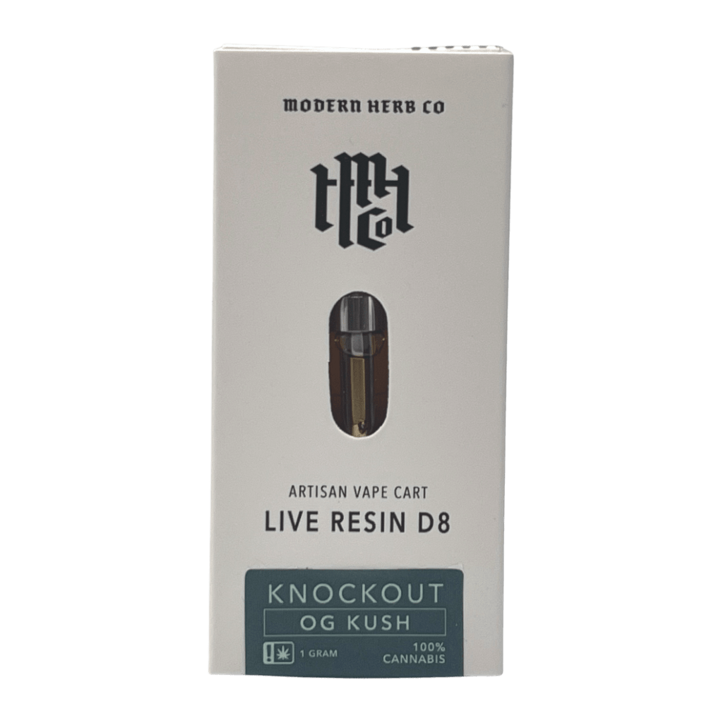 MODERN HERB CO | VAPE CARTRIDGE | DELTA 8 | LIVE RESIN | OG KUSH