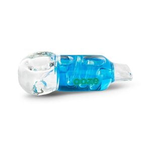 OOZE CRYO GLYCERIN GLASS BOWL | FREEZABLE | BLUE - CHARLOTTE CBD