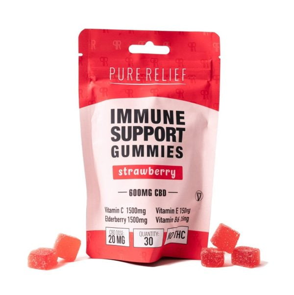 PURE RELIEF GUMMIES | 600MG | IMMUNE SUPPORT - CHARLOTTE CBD
