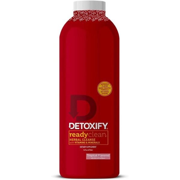 DETOXIFY READY CLEAN HERBAL CLEANSE | TROPICAL FRUIT | 16OZ - CHARLOTTE CBD