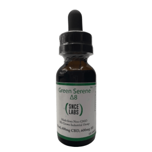 SNCE LABS GREEN SERENE FULL SPECTRUM SUBLINGUAL OIL | 600 | DELTA 8 - CROWNTOWN CANNABIS