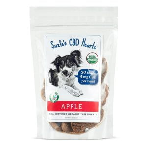 SUZIE'S CBD TREATS | FOR DOGS | 20 COUNT | APPLE - Crowntown Cannabis
