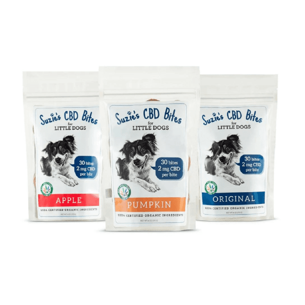 SUZIE'S CBD TREATS | FOR LITTLE DOGS |  30CT | 2MG - CROWNTOWN CANNABIS