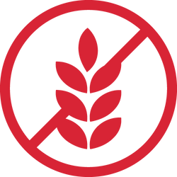 red gluten free symbol