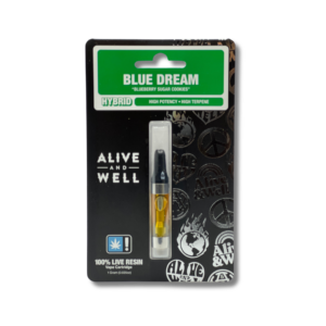 Alive and Well - THCa Live Resin _ Hybrid _ Blue Dream