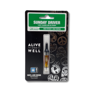 Alive and Well - THCa Live Resin _ Hybrid _ Sunday Driver