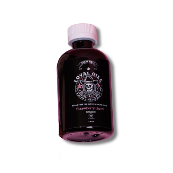 Loyal Oils | Sugar Free | Infused Magic Elixir | Coco Nano Infused | Delta 9 | 300mg | Strawberry Guava