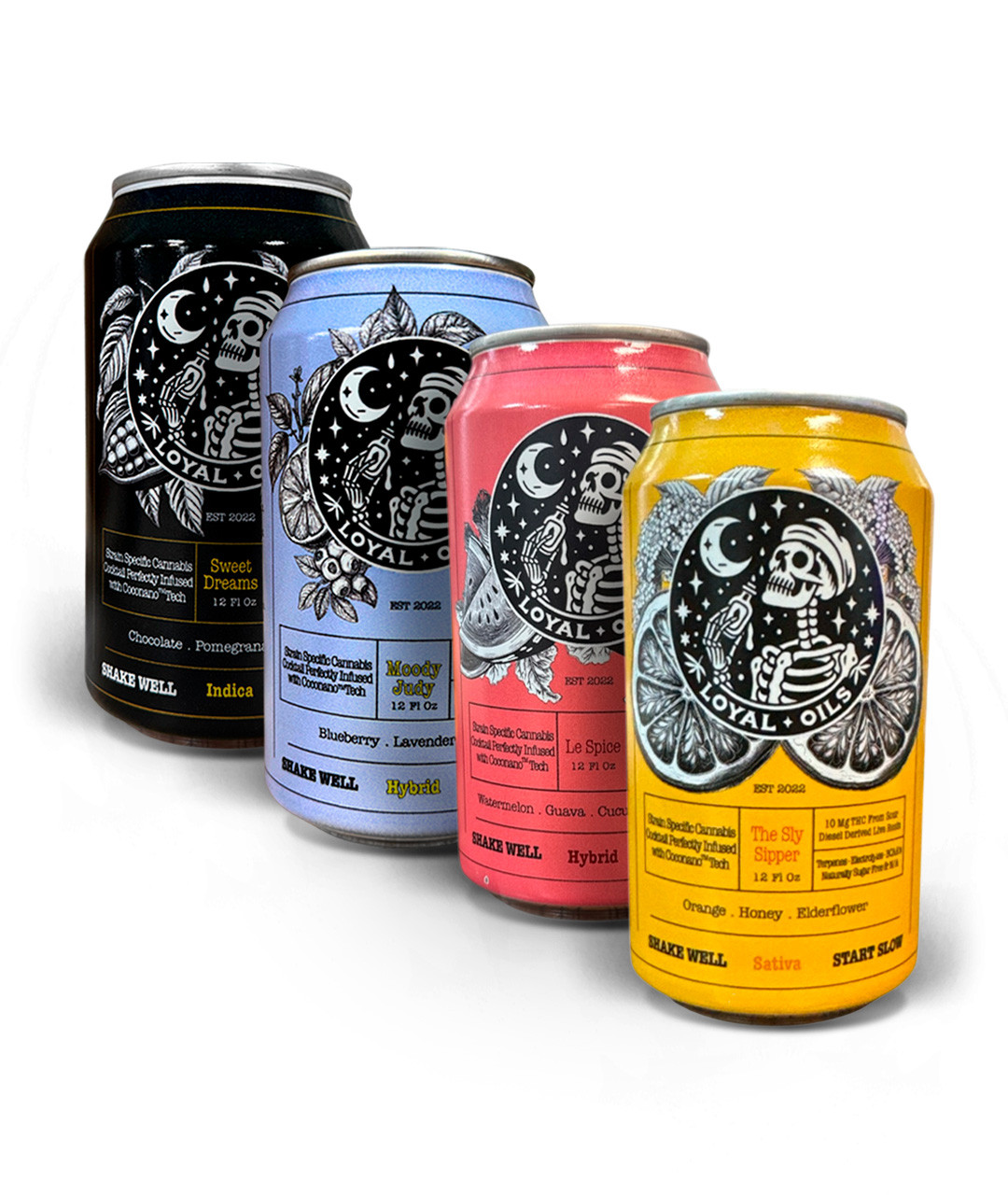 Loyal Oils Cans All Flavors