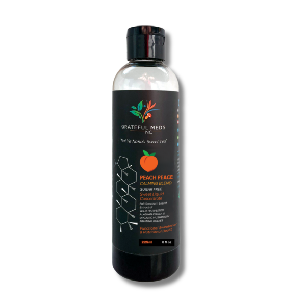 Grateful Meds | “Not Ya Nana’s Sweet Tea” | Liquid Concentrate | Peach Peace