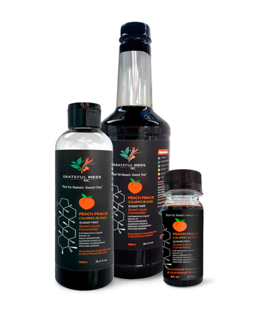Grateful Meds | “Not Ya Nana’s Sweet Tea” | Liquid Concentrate | Peach Peace