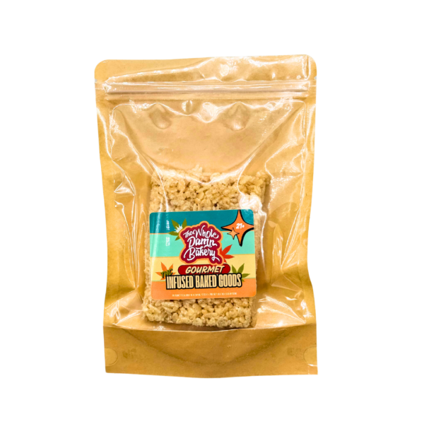 The Whole Damn Bakery - Gourmet Infused Cereal Bar Marshmallow - Crowntown Dispensary