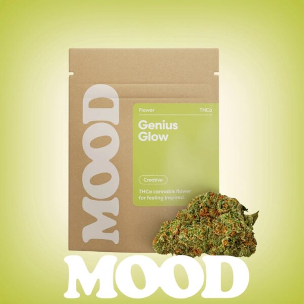 Mood | Premium THCa Flower | Genius Glow 1/8 oz. (3.5g) - Image 2