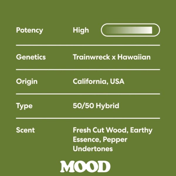 Mood | Premium THCa Flower | Genius Glow 1/8 oz. (3.5g) - Image 3