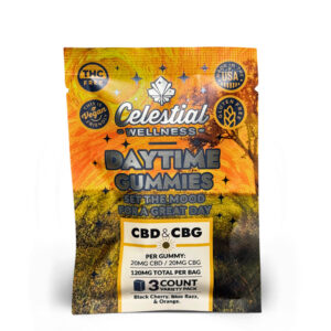 Celestial Wellness | Gummies | CBD + CBG | 3ct | Daytime