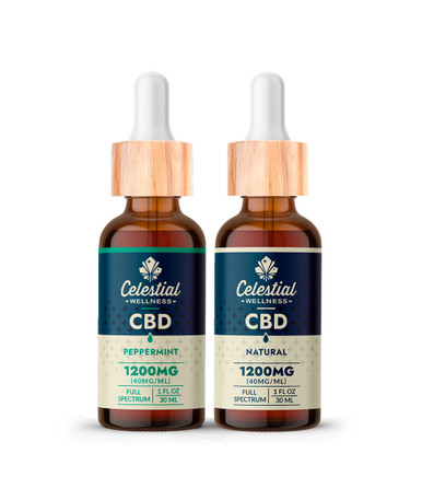 Celestial Wellness | Tincture | 1200 mg | Full Spectrum | CBD