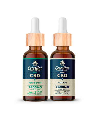 Celestial Wellness | Tincture | 2400 mg | Full Spectrum | CBD