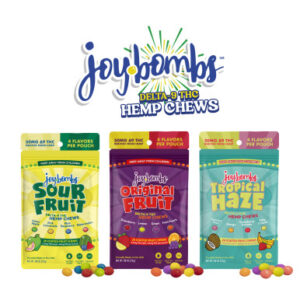 Joy Bombs | Fruit Chews | 100mg | Delta 9 | 40ct