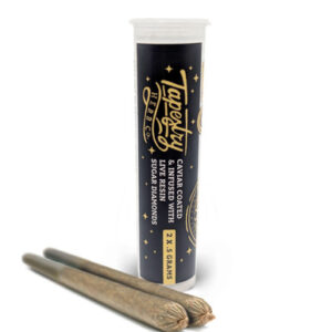 Tapestry Herb Co. | Dogwalker Pre-Roll | Live Resin infused Caviar covered | .5g | 2ct